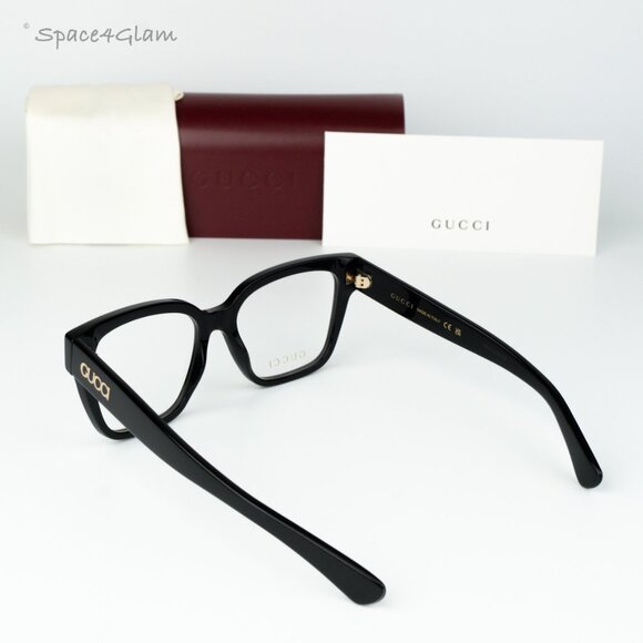 Gucci Women Eyeglasses Black Demo Square GG1791O 005 NEW AUTHENTIC - Picture 8 of 8